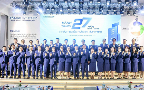 ETEK CHÚC MỪNG TÂN PHÁT ETEK 27 NĂM – DẤU ẤN CÔNG NGHỆ CÙNG HUMANOID ROBOT